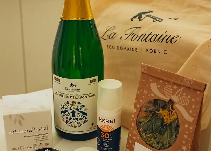 Hotel Eco-Domaine La Fontaine - Hotel-Spa - 300 M Plage De La Fontaine Aux Bretons